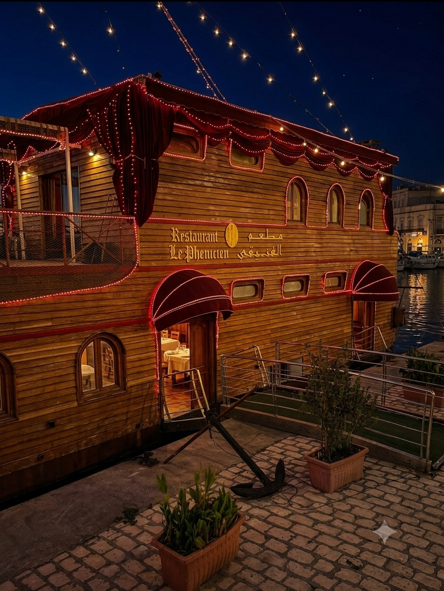 Bateau Restaurant Le Phénicien